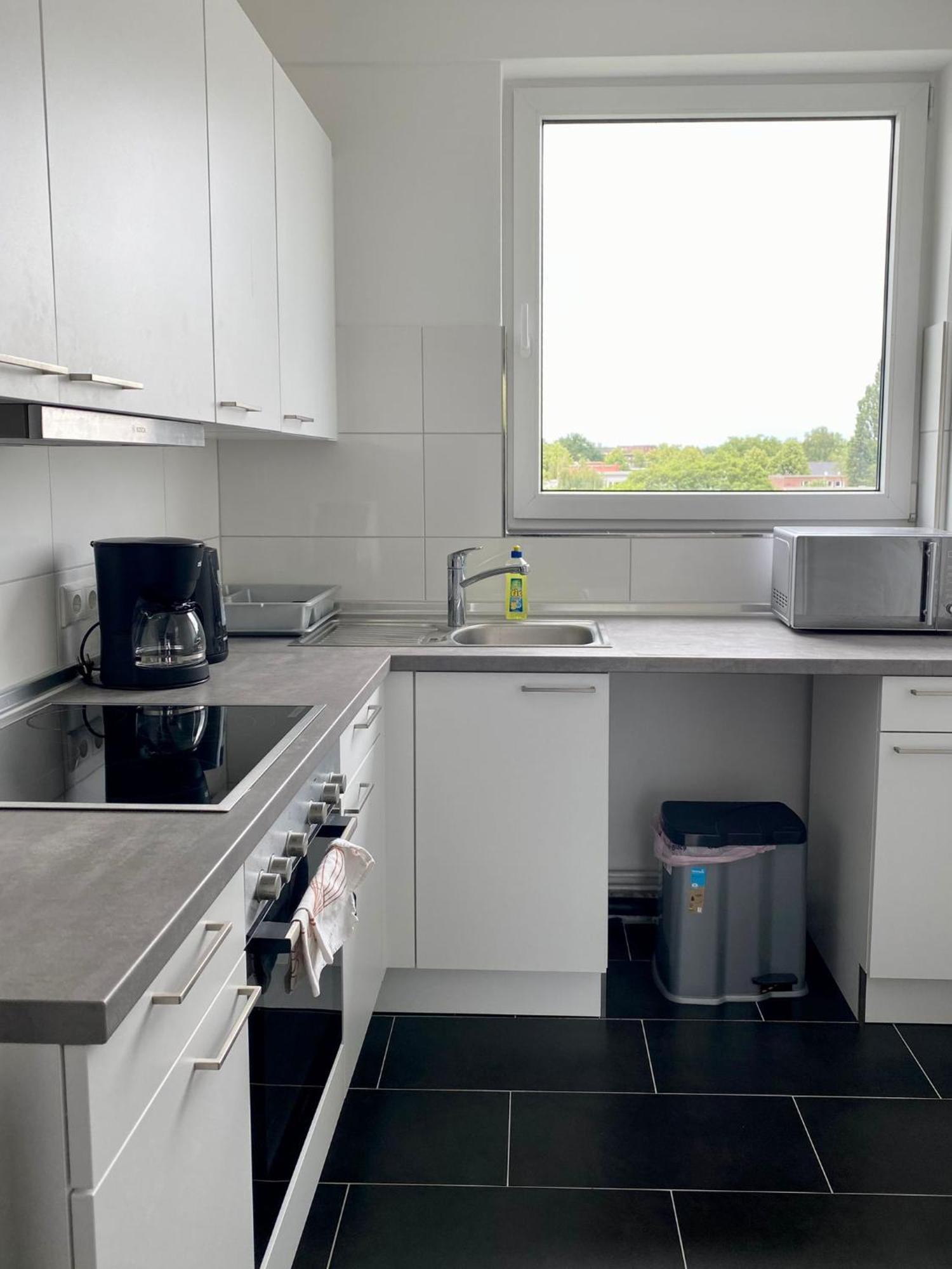 Zentrale 2 Zimmer Wohnung Hamborg Eksteriør billede