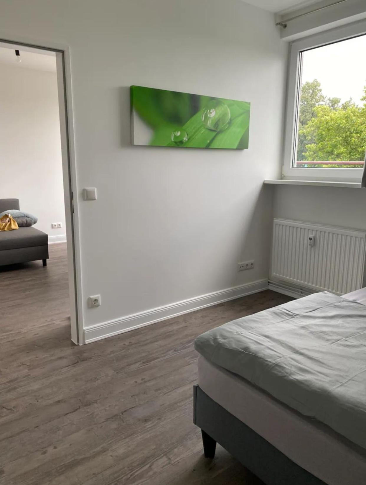 Zentrale 2 Zimmer Wohnung Hamborg Eksteriør billede